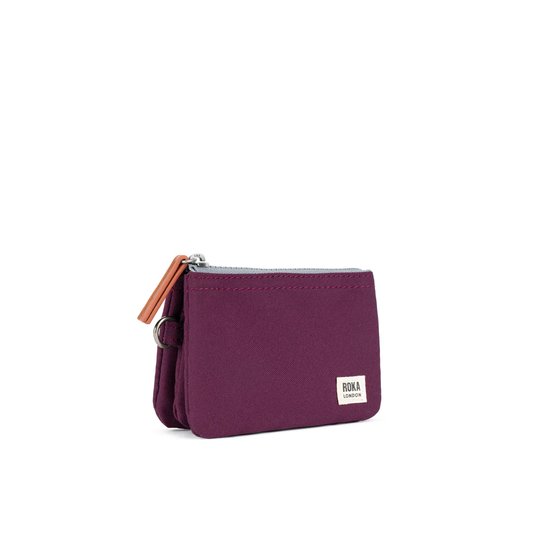 Carnaby Small Wallet In Cherry Lacquer