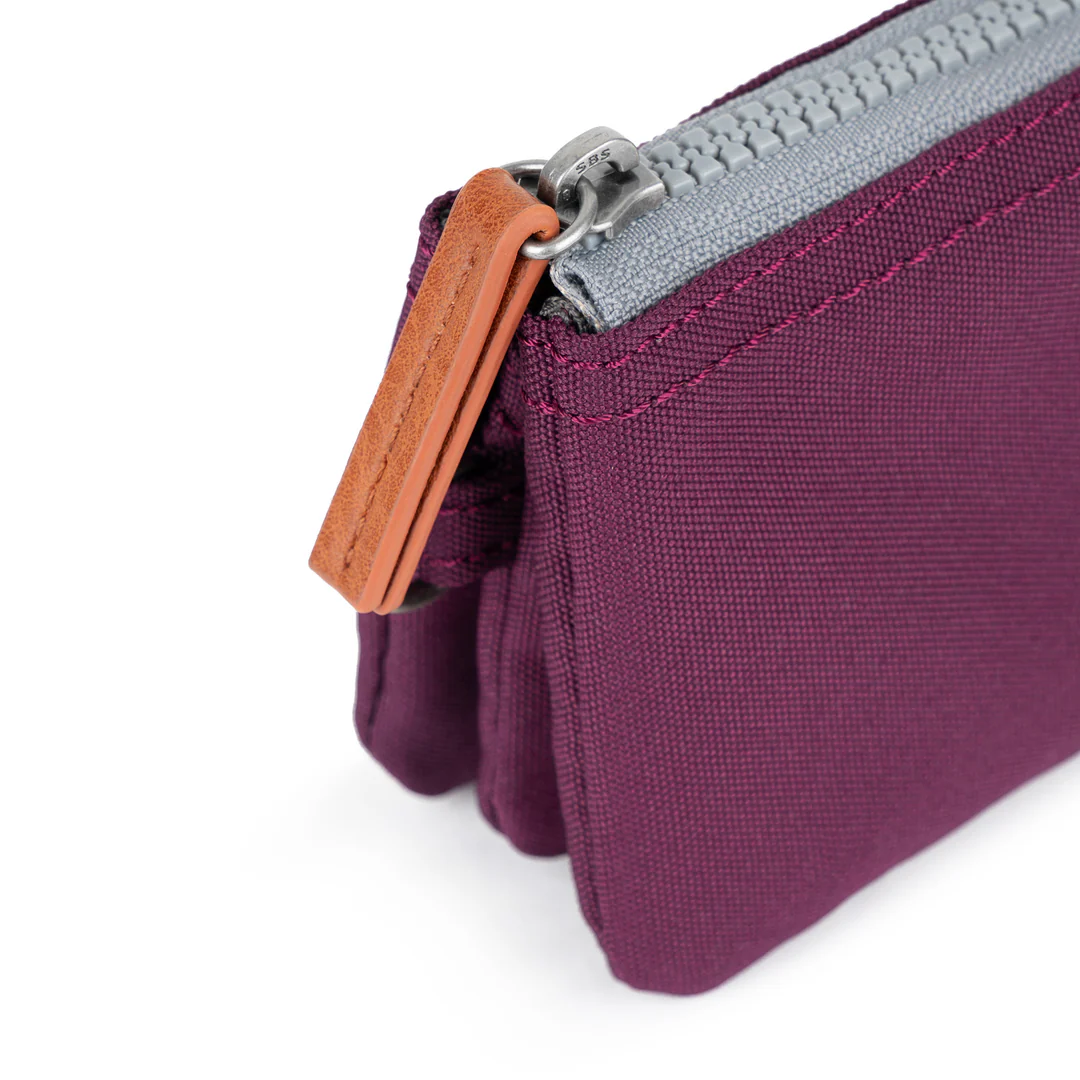 Carnaby Small Wallet In Cherry Lacquer