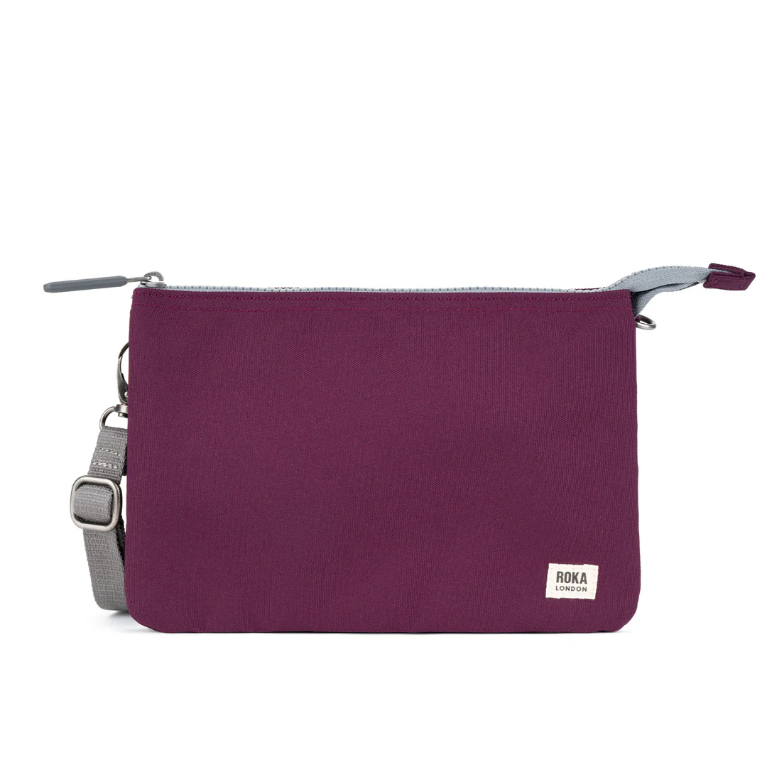 Carnaby Xl Crossbody Bag In Cherry Lacquer