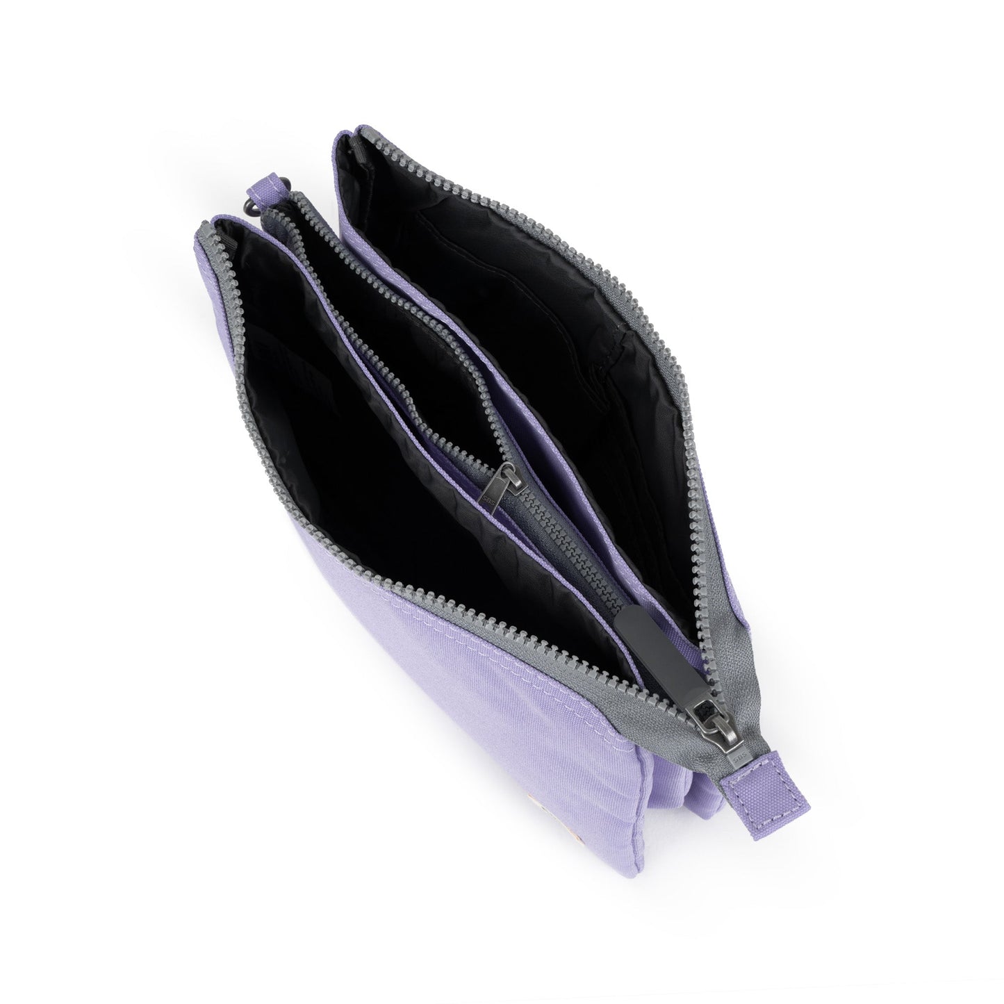 Carnaby Crossbody Xl Lavender Recycled Canvas