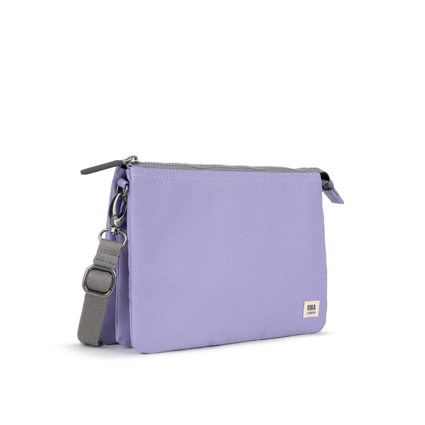 Carnaby Crossbody Xl Lavender Recycled Canvas