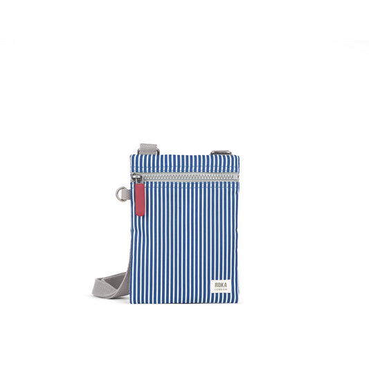 Chelsea Pocket Sling In Blue Hickory Canvas