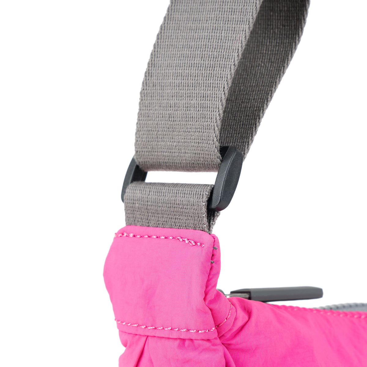 Farringdon Half Moon Bag In Hot Pink Taslon