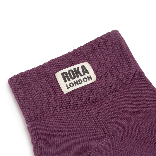 Wembley Ankle Socks For Women In Berry