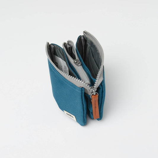Carnaby Small Wallet In Marine Canvas