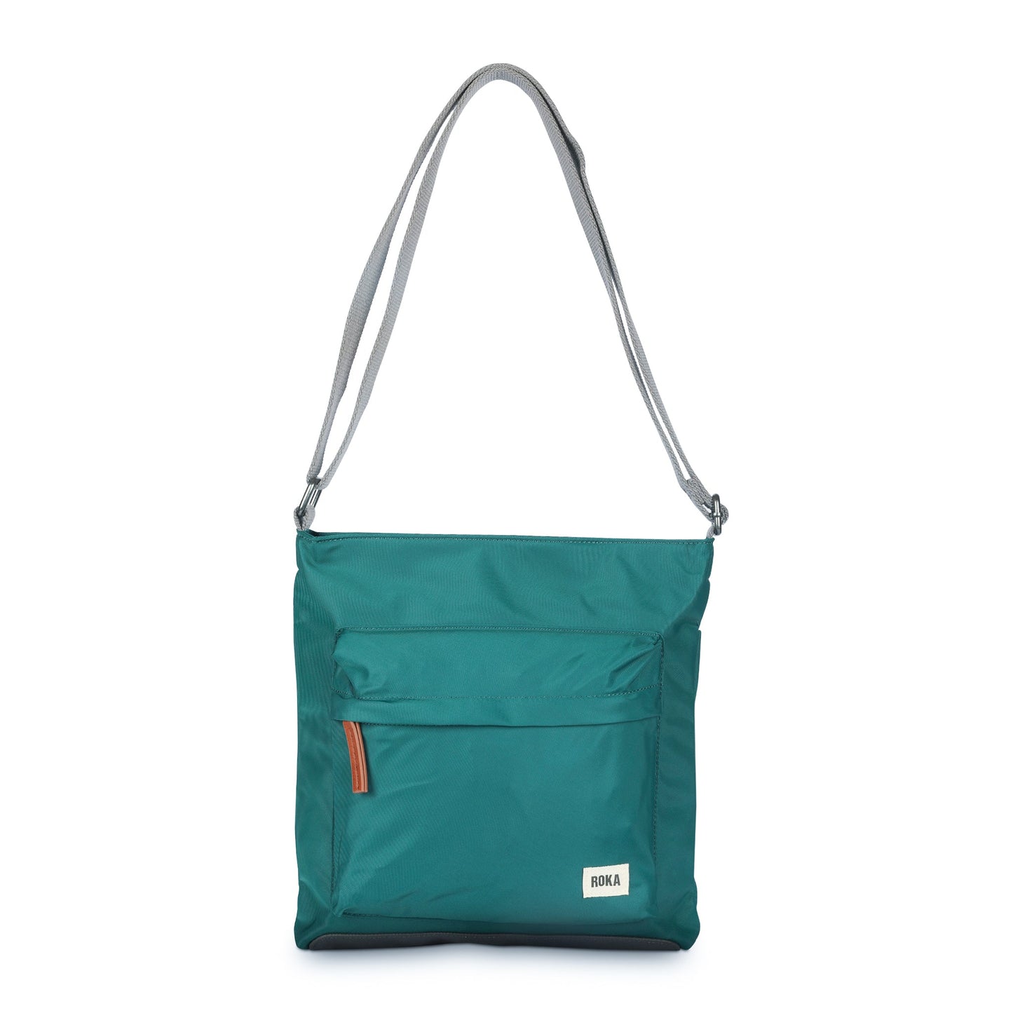 Kennington Crossbody In Teal Nylon