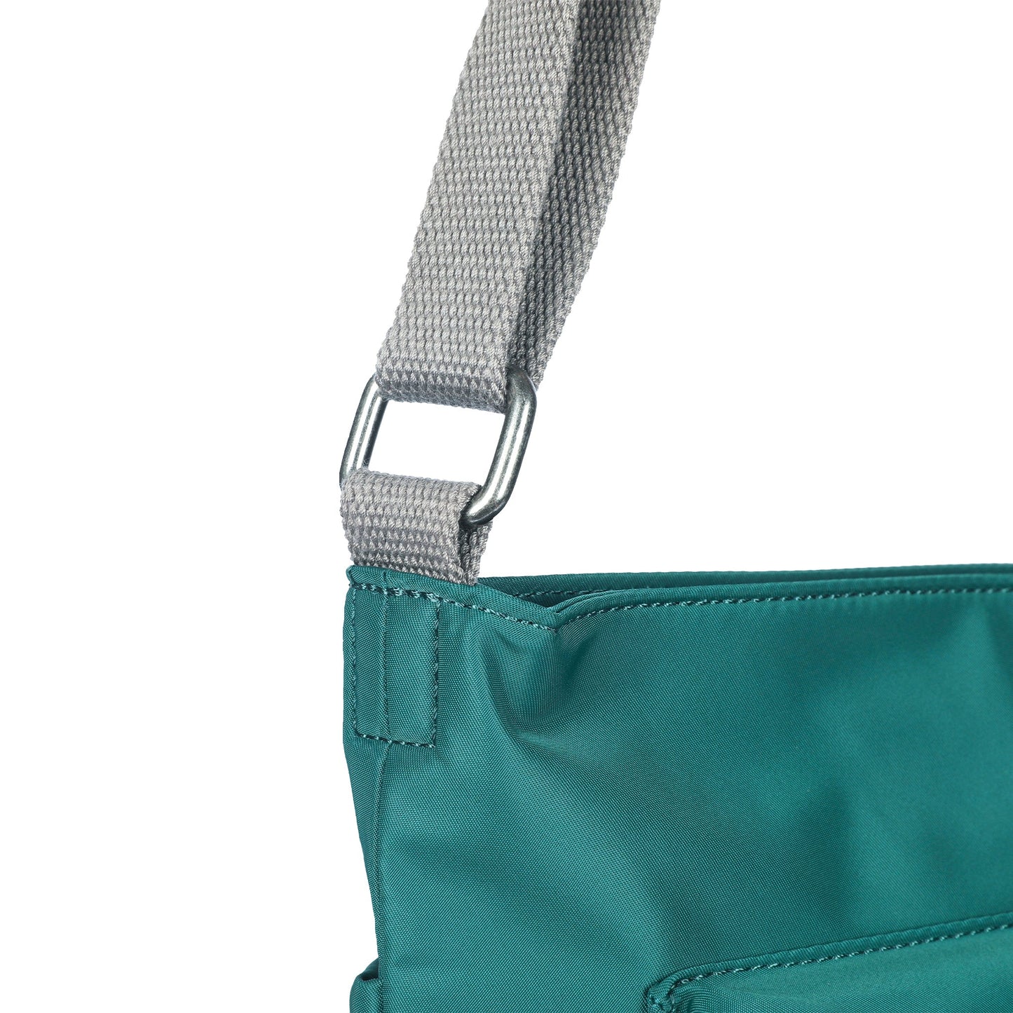 Kennington Crossbody In Teal Nylon