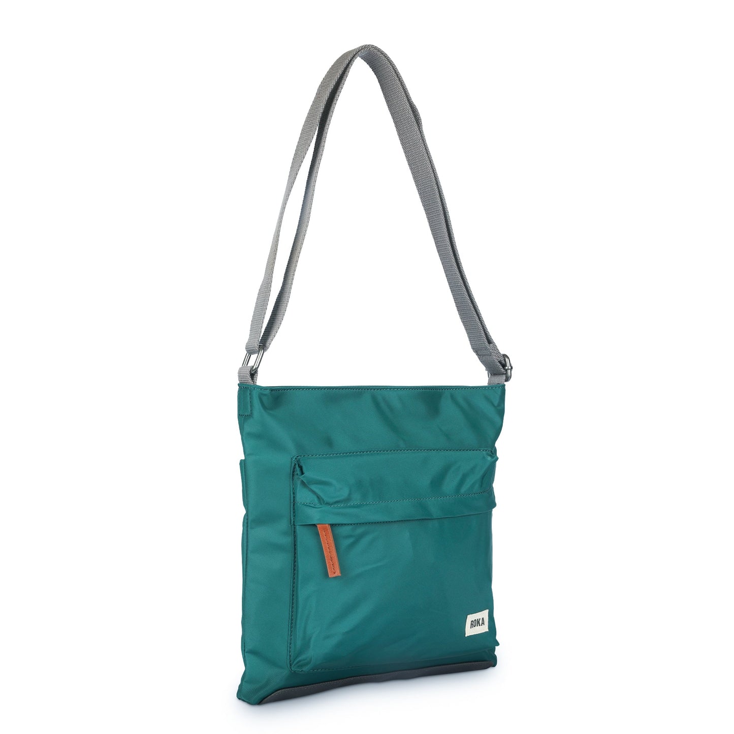 Kennington Crossbody In Teal Nylon