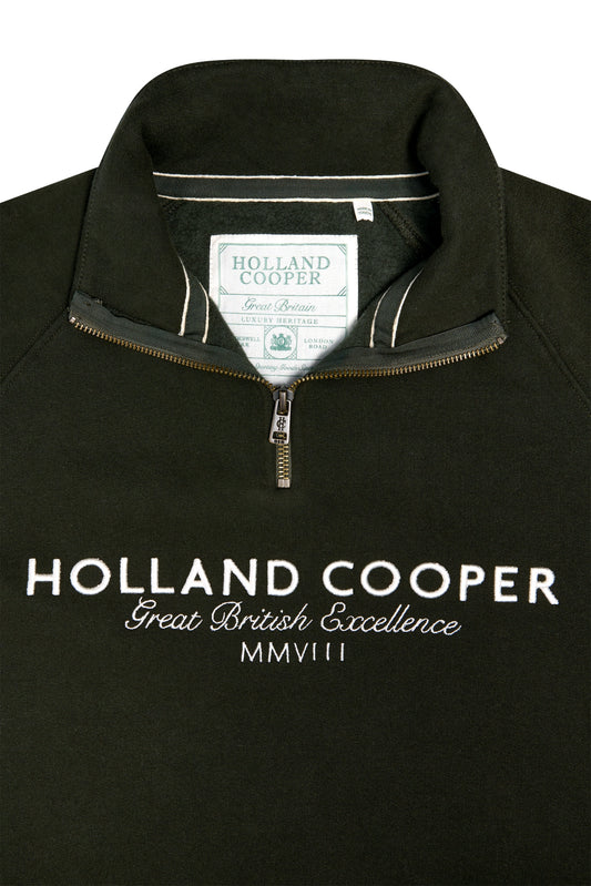 Sporting Goods Zip Henley
