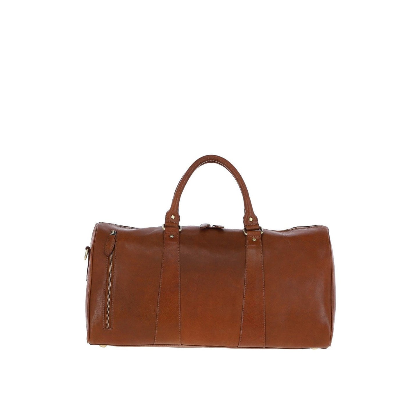 Large Leather Holdall - Honey