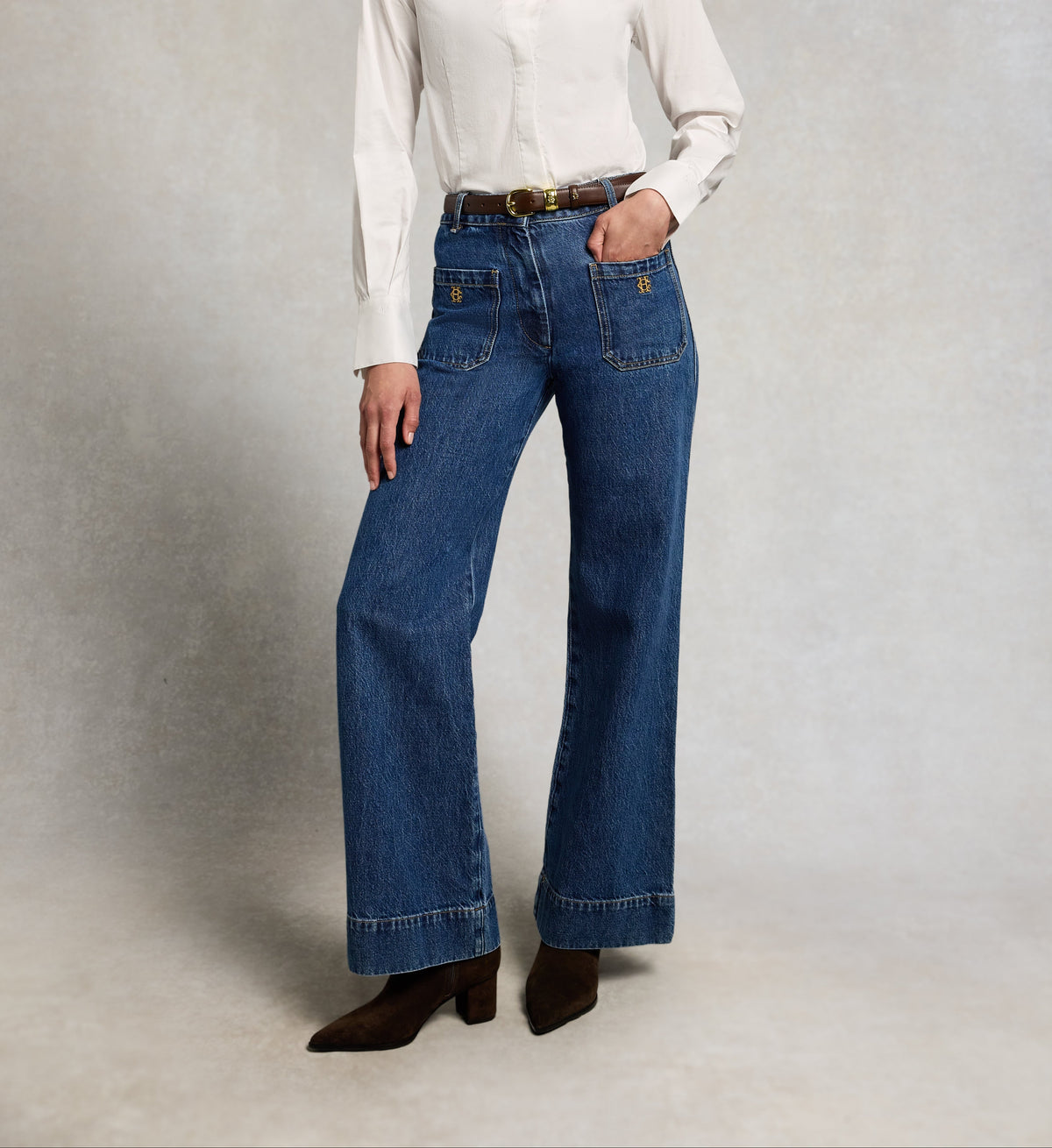 Tailored Flared Jean
