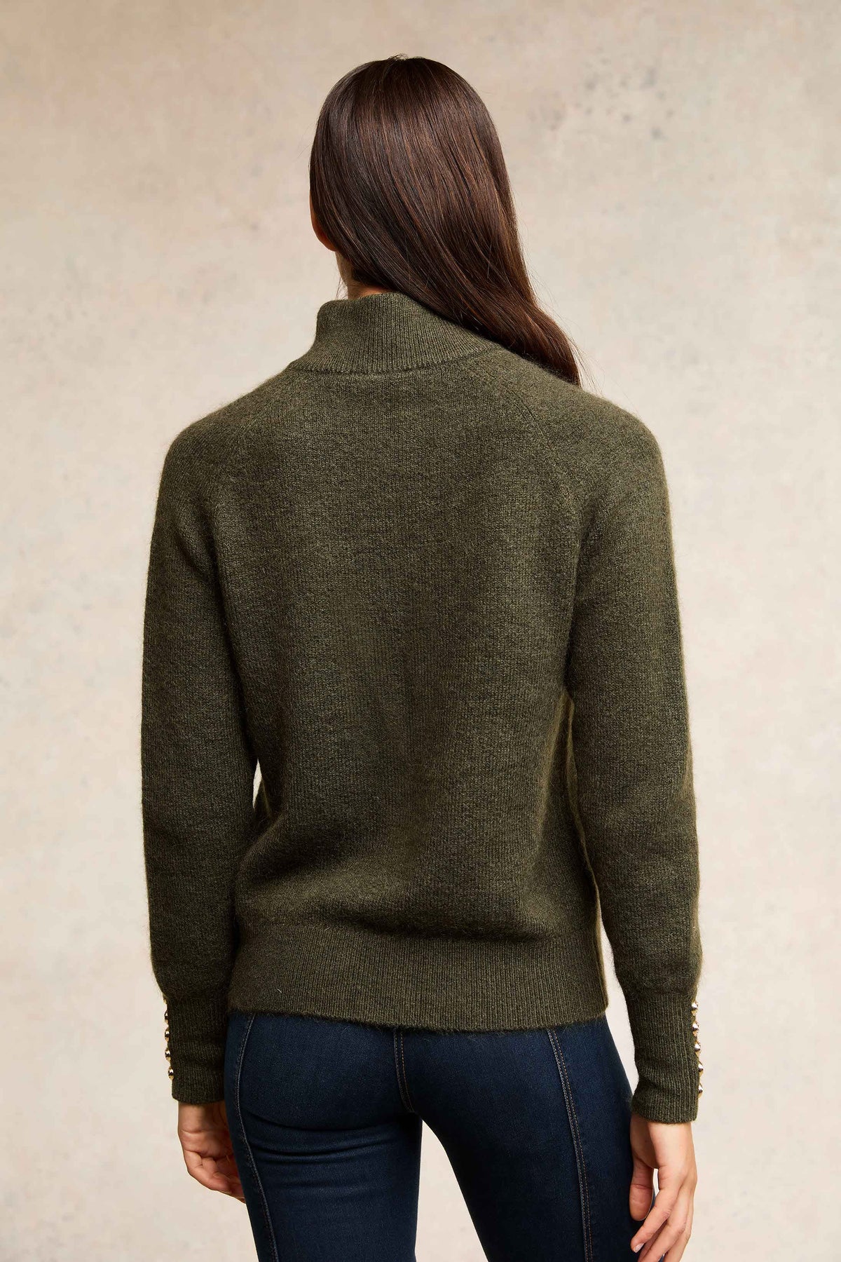 Tori Half Zip Knit
