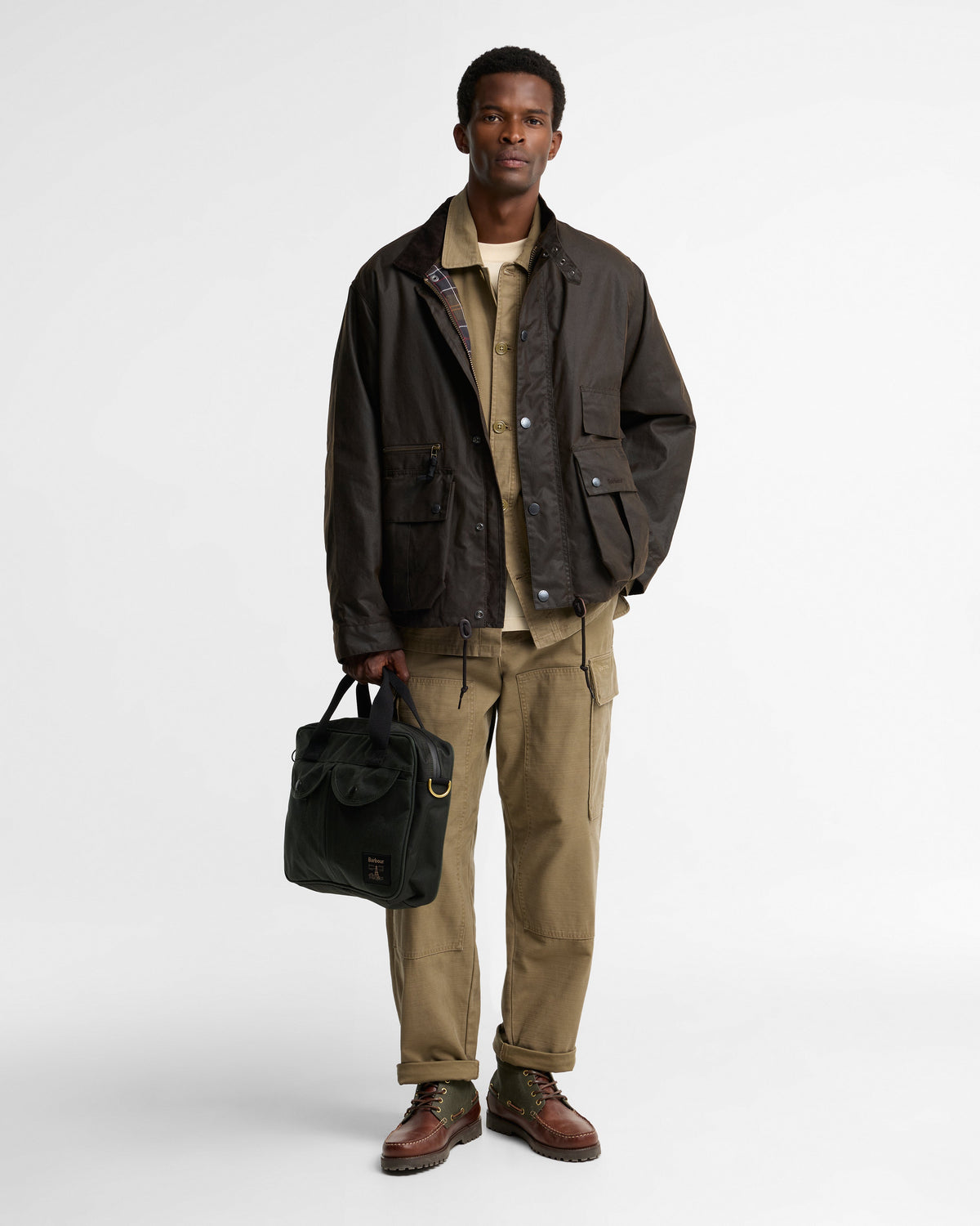 Field Waxed Laptop Bag