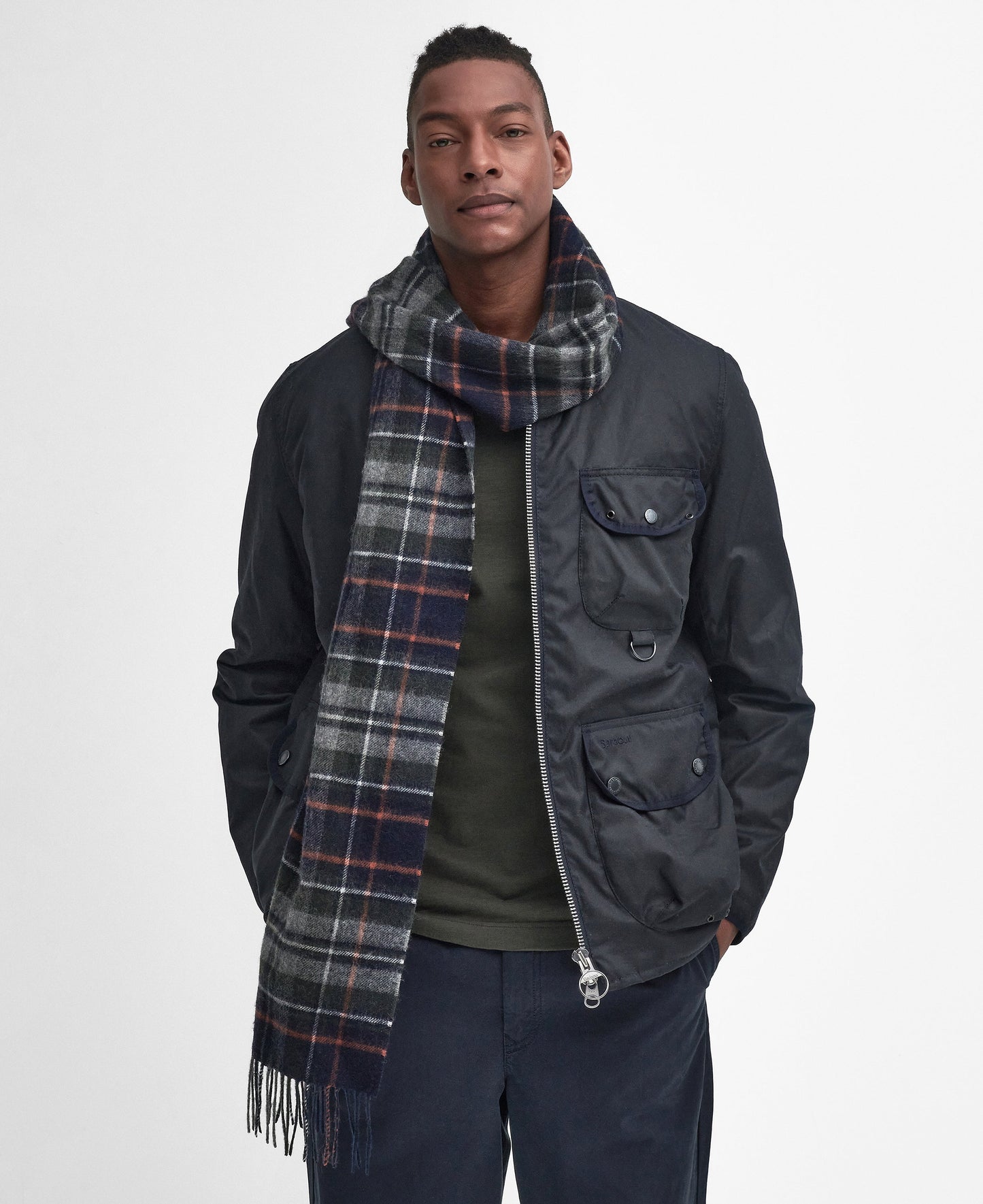 Check Tartan Scarf