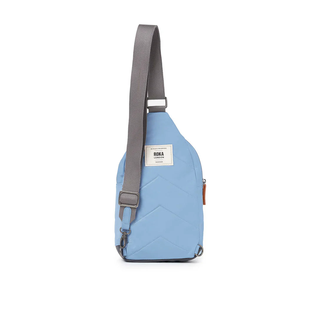 Willesden Sling In Retro Blue Nylon