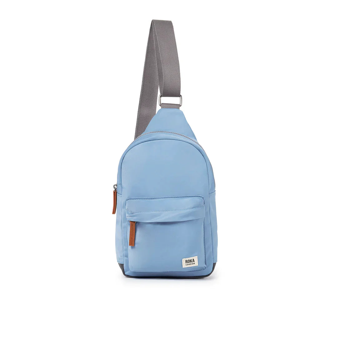 Willesden Sling In Retro Blue Nylon