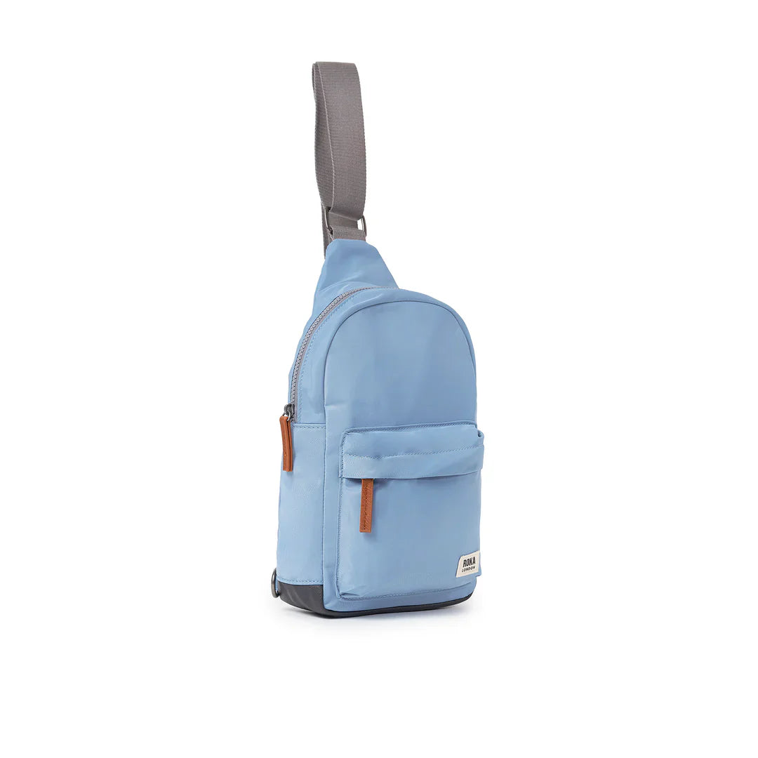 Willesden Sling In Retro Blue Nylon