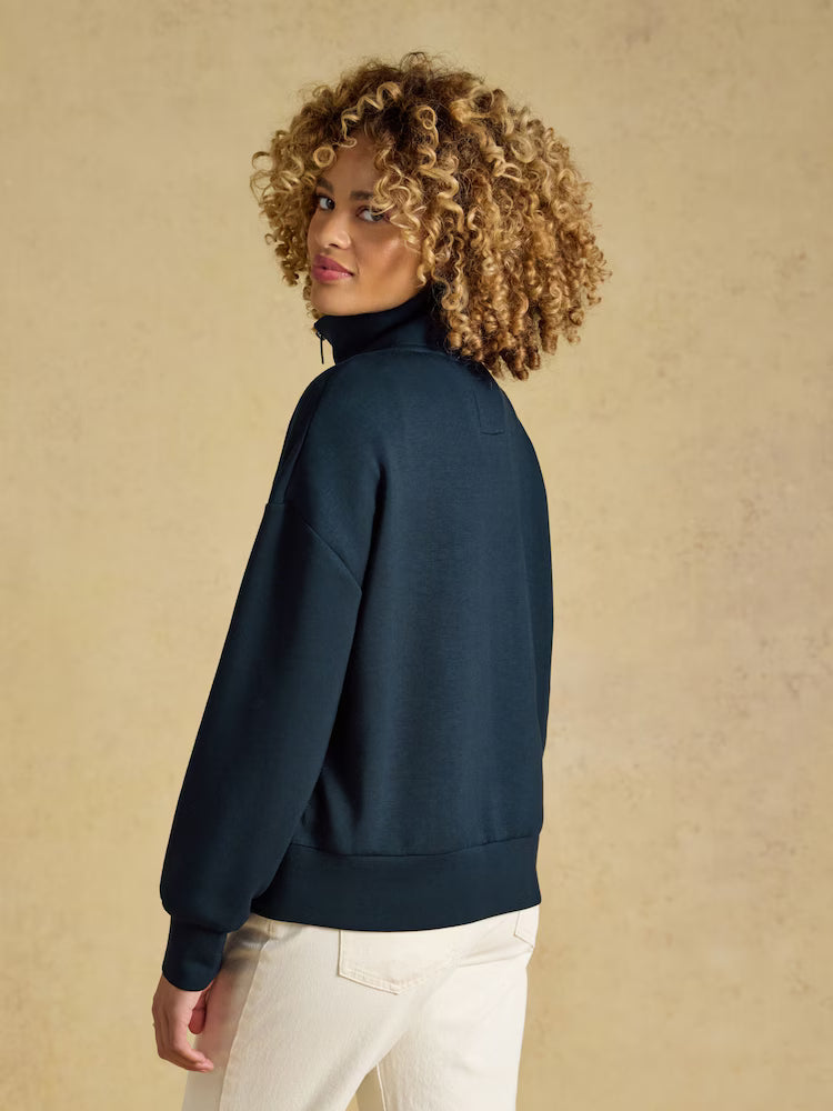 Luxe Club Half Zip Sweatshirt