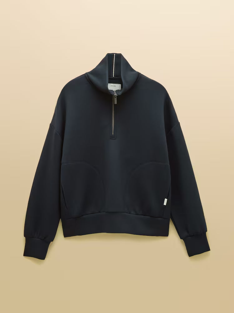 Luxe Club Half Zip Sweatshirt