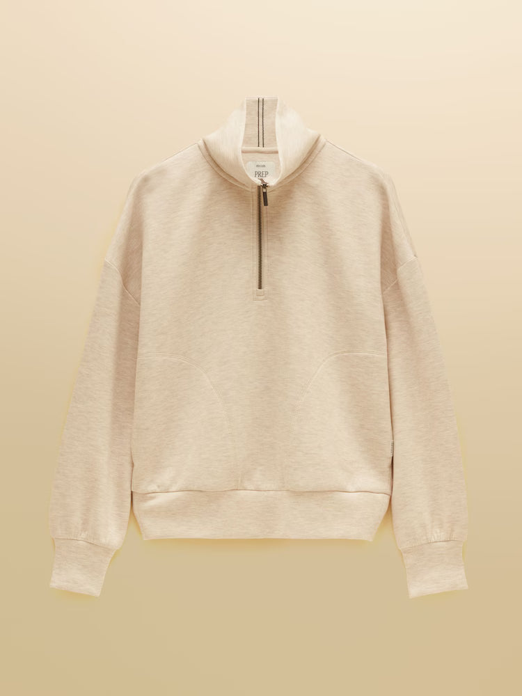 Luxe Club Half Zip Sweatshirt