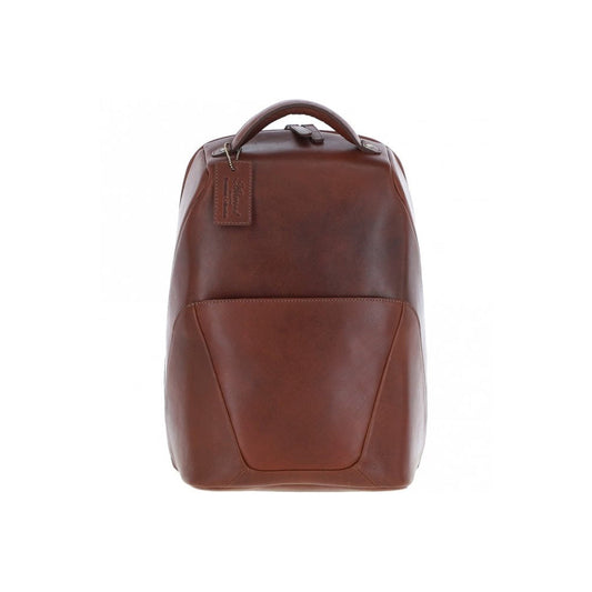 Leather Backpack - Chestnut