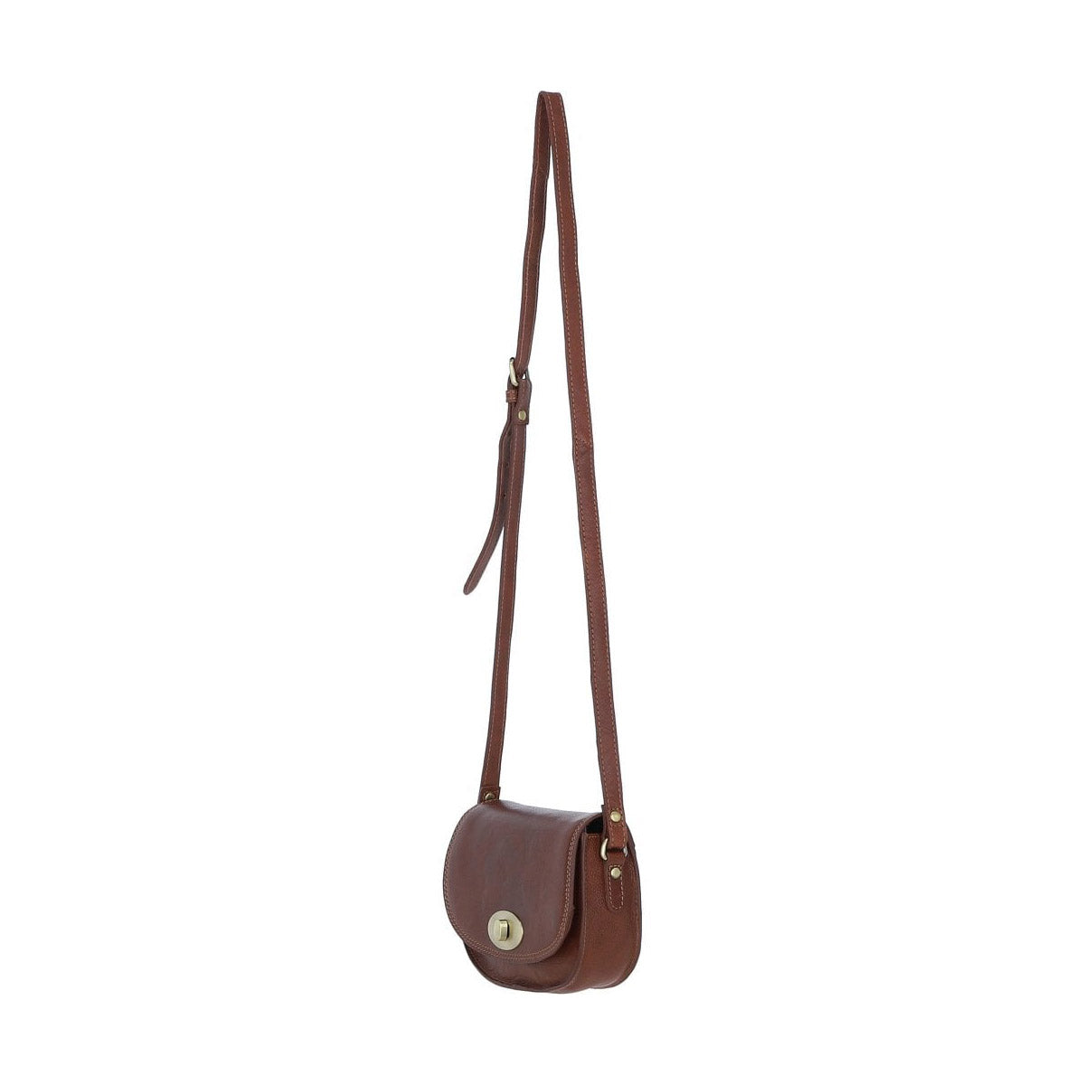 Vintage Crossbody Bag - Tan