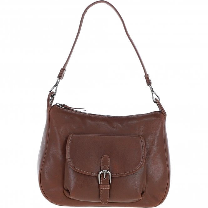 Leather Shoulder Brown - Bag