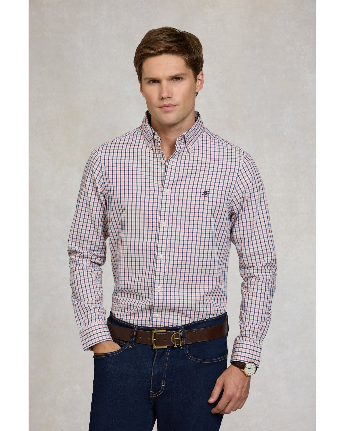 Men's Classic Woven Button Down Shirt