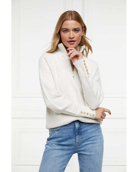 Tori Quarter Zip Knit