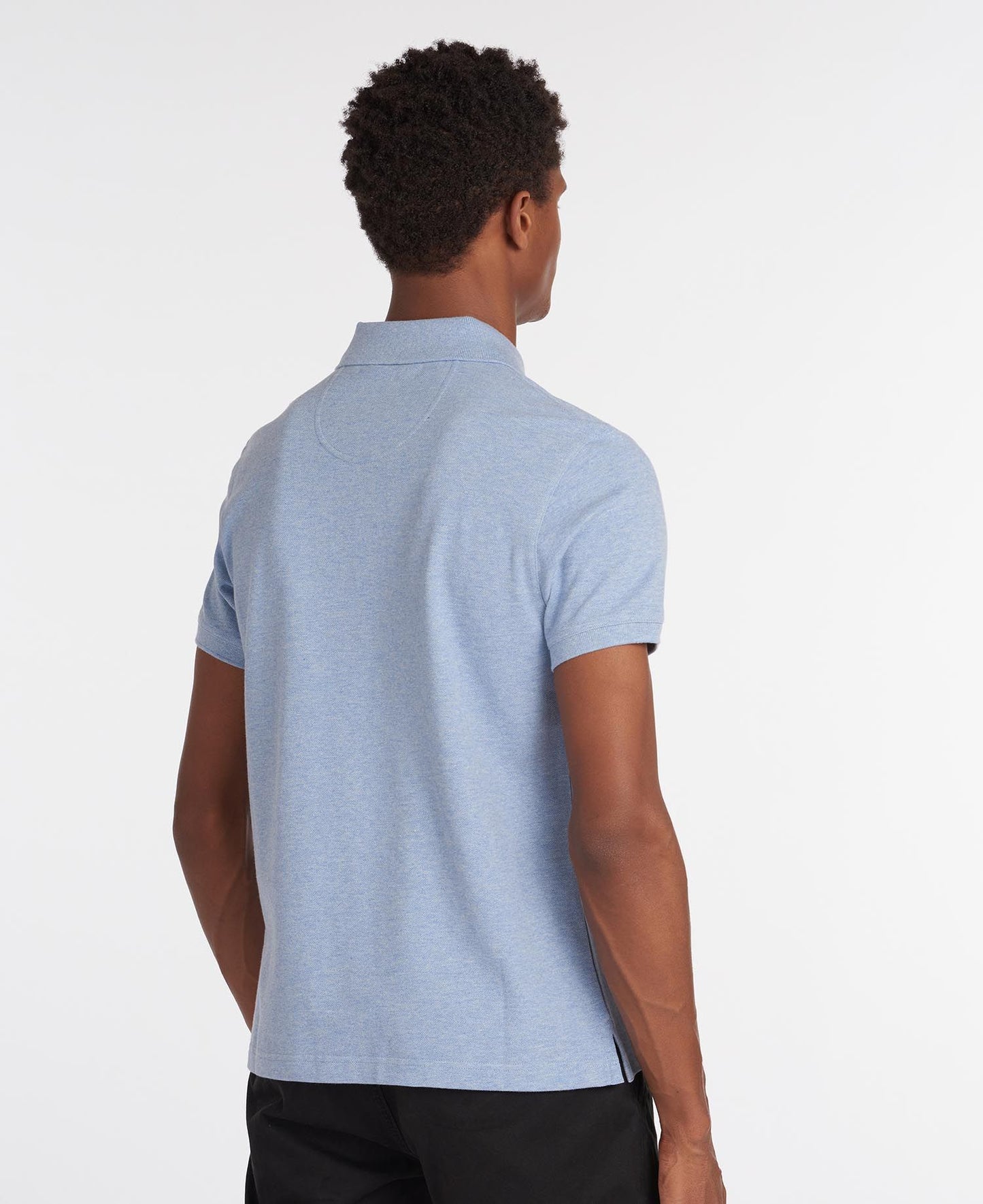 Tartan Pique Polo Top
