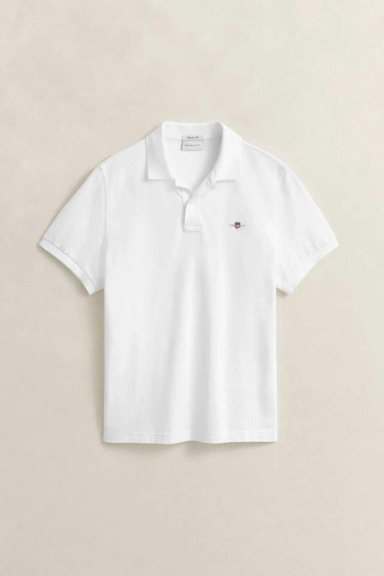 Regular Fit Shield Pique Polo Shirt