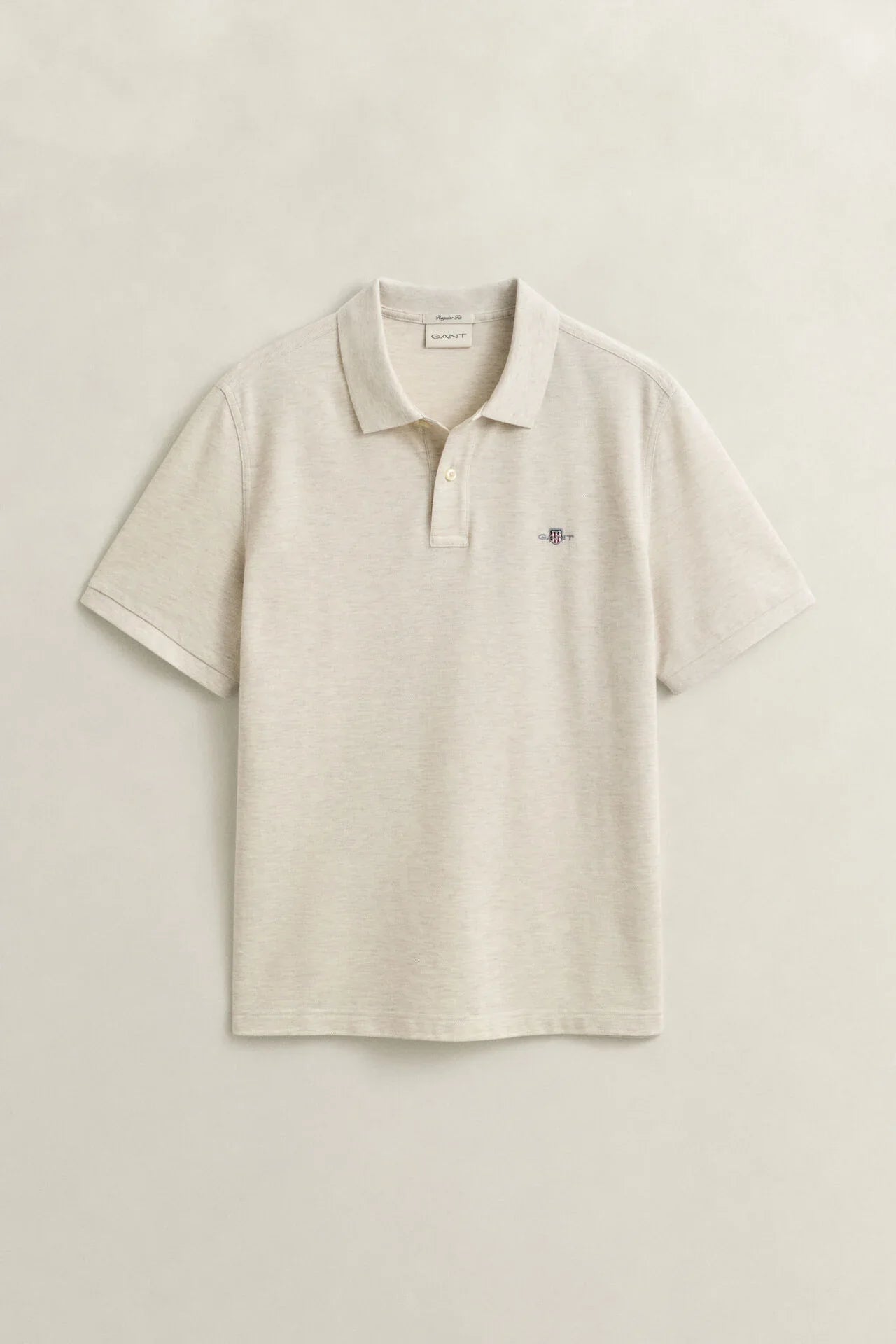 Regular Fit Shield Pique Polo Shirt