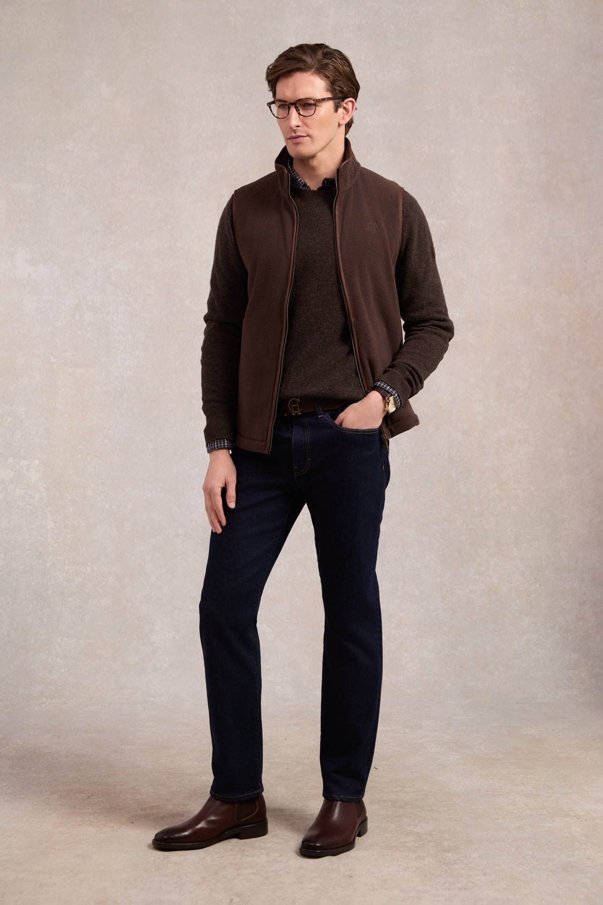 Country Fleece Gilet