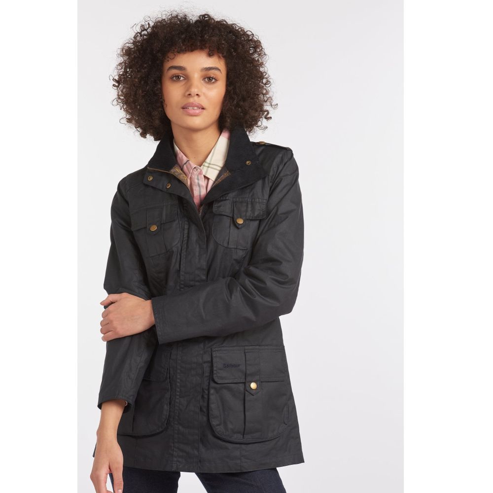 Barbour Ladies Defence Lightweight Wax Jacket LWX1038