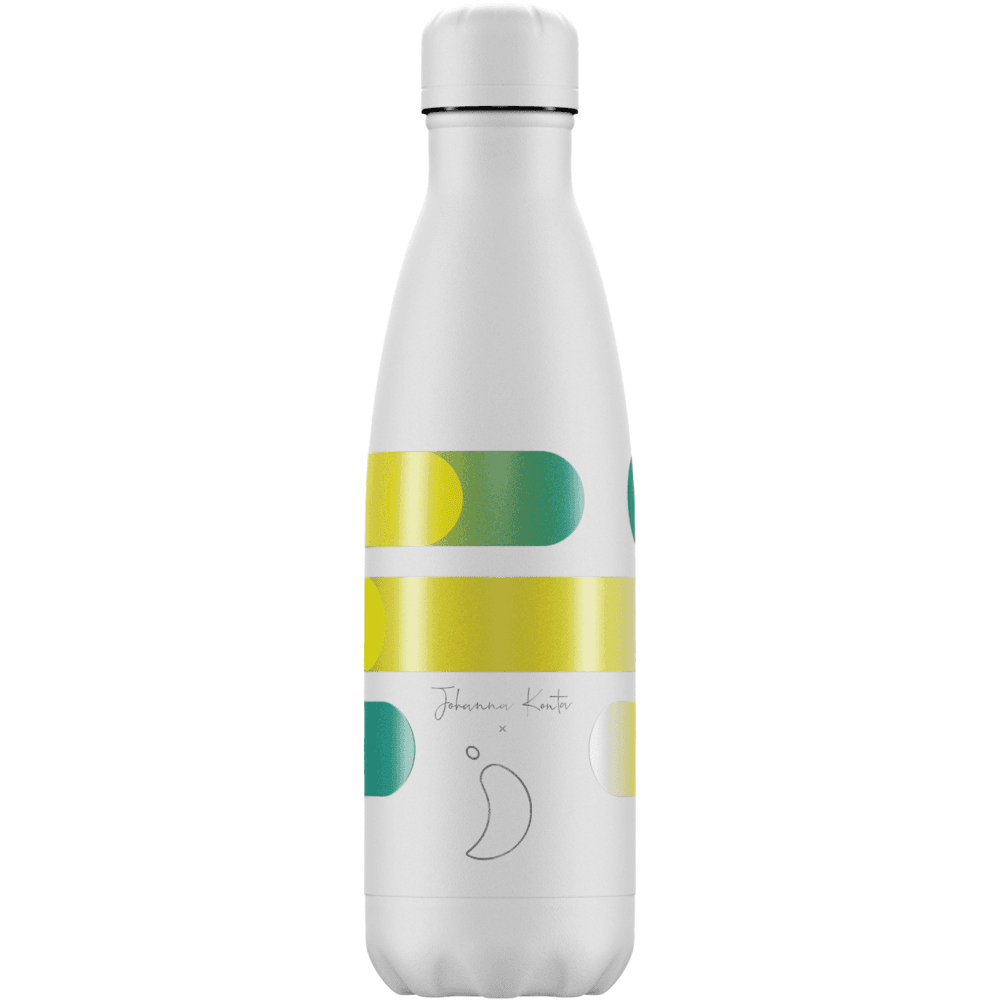 Chilly's Bottles Johanna Konta 500ml Bottle B500JKWHT