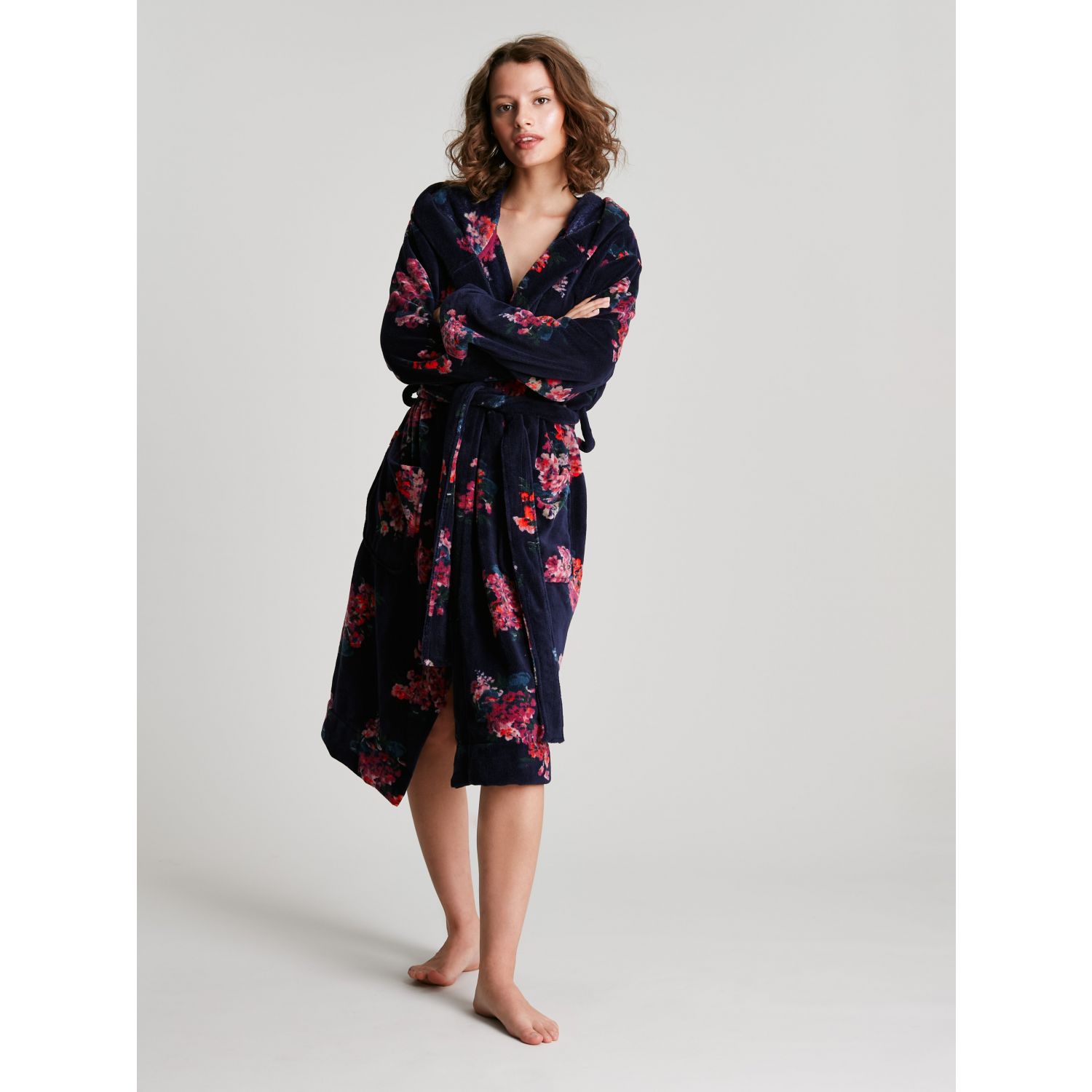 Joules dressing gown sale hotsell