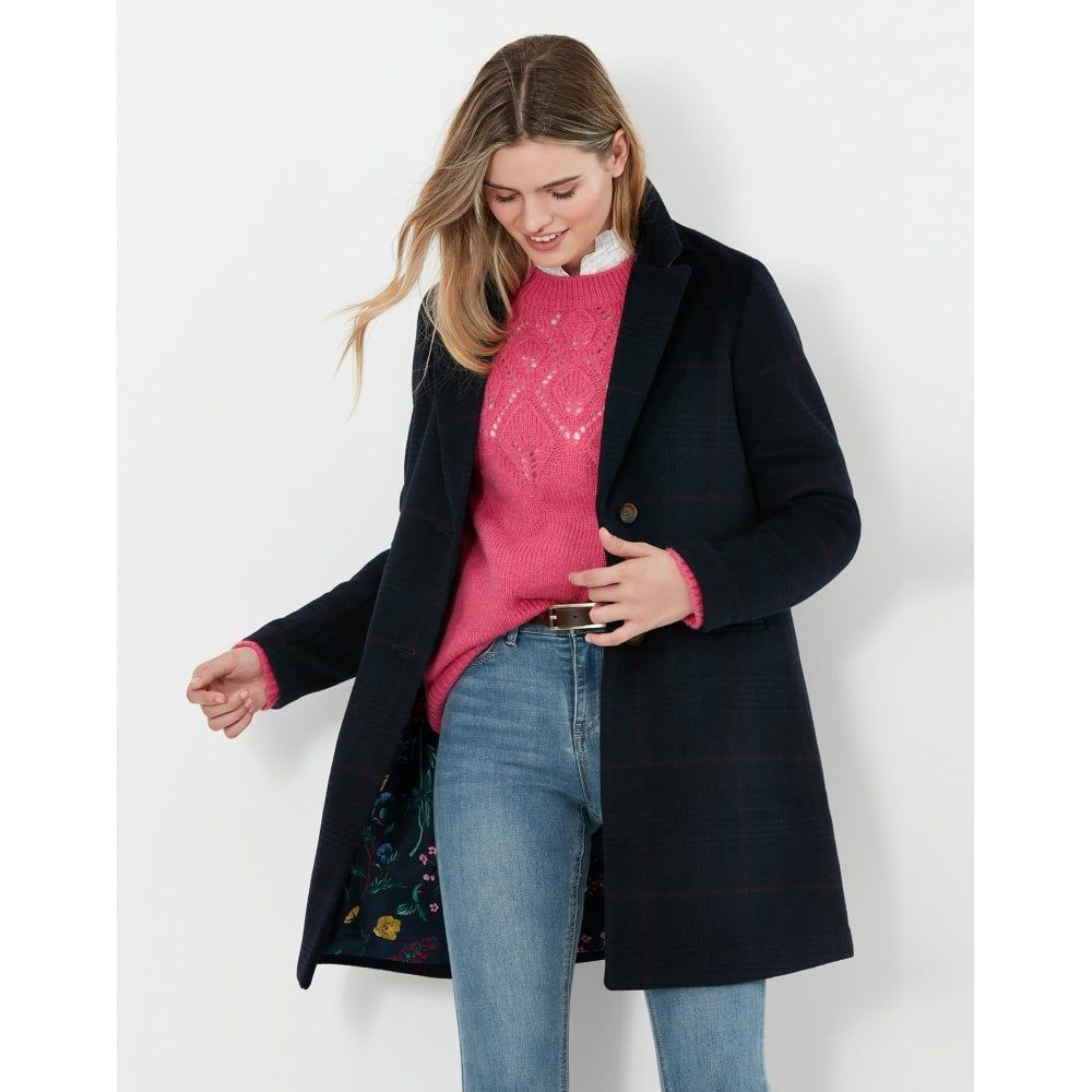 Joules Costello Wool Blend Coat 214313