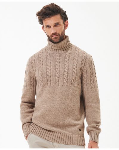 Barbour Duffle Cable-Knit Jumper MKN1519