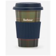 Reusable Tartan Travel Mug