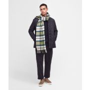 Merino Cashmere Tartan Scarf