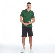 Tartan Pique Polo Top