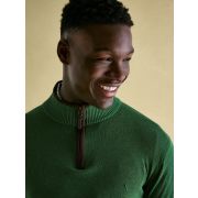 Hillside Quarter Zip Knit Jumper