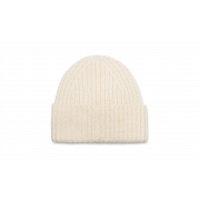 Chunky Rib-Knit Beanie Hat