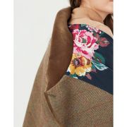 Jillian Tweed Cape With Velvet