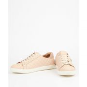 Bridget Quilted Leather Trainers