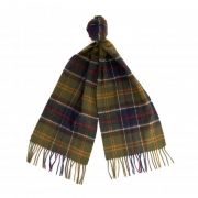 Merino Cashmere Tartan Scarf