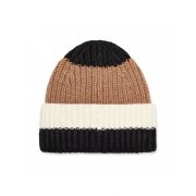 Chunky Rib-Knit Beanie Hat