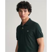 Regular Fit Shield Pique Polo Shirt