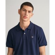 Regular Fit Shield Pique Polo Shirt