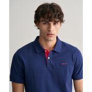 Regular Fit Contrast Pique Polo Shirt